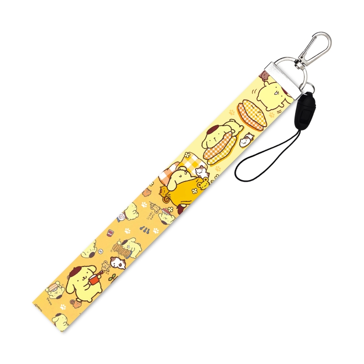 Pudding dog Silver Buckle Mobile Phone Lanyard Short Strap 22.5cm  price for 10 pcs