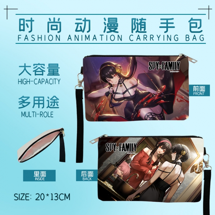 SPY×FAMILY Fashion Anime Large Capacity Handbag 20x13cm