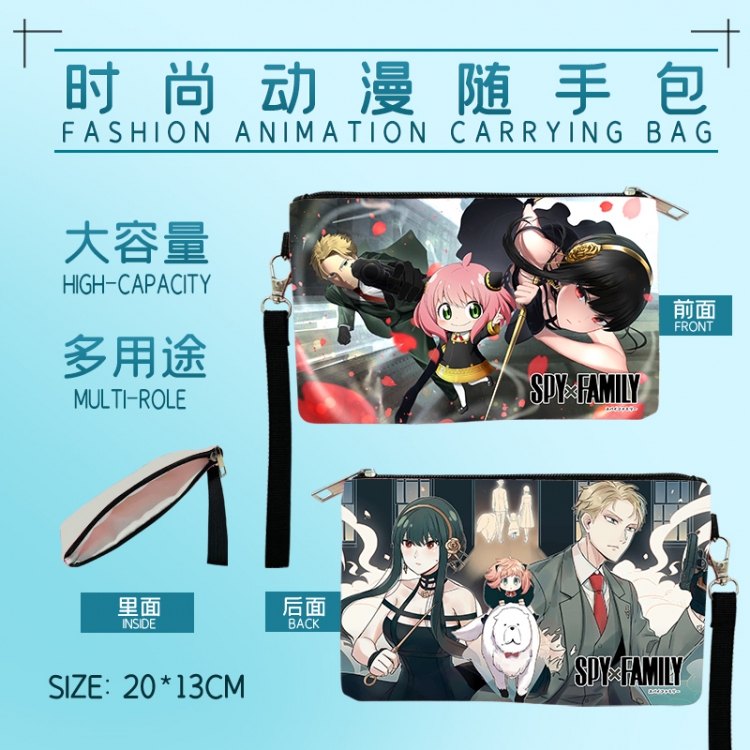 SPY×FAMILY Fashion Anime Large Capacity Handbag 20x13cm