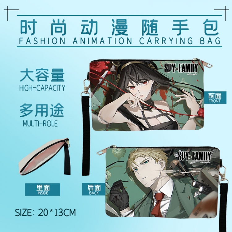 SPY×FAMILY Fashion Anime Large Capacity Handbag 20x13cm