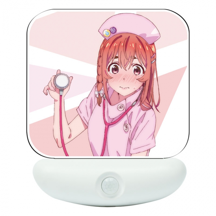 Rent-A-Girlfriend Sakurasawa.Sumi Anime Charging Induction Night Light Box Set 12X8cm