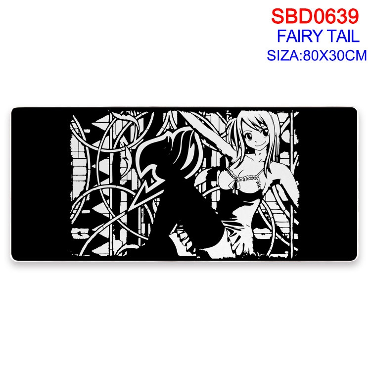 Fairy tail Anime peripheral edge lock mouse pad 80X30cm  SBD-639