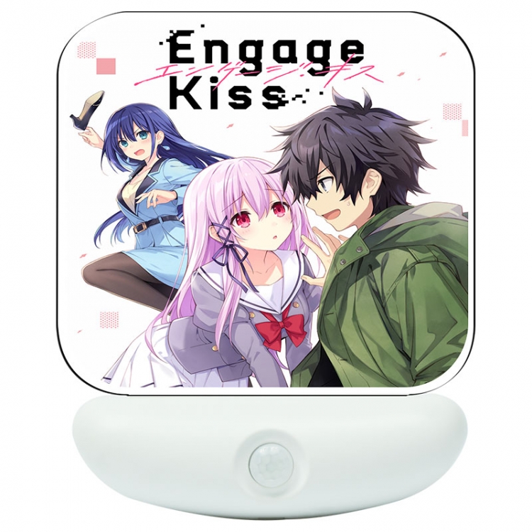 Engage Kiss Cartoon charging induction night light box package 12X8cm