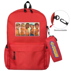 Turning Red Anime Backpack Sch...