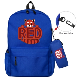 Turning Red Anime Backpack Sch...