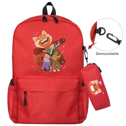 Turning Red Anime Backpack Sch...