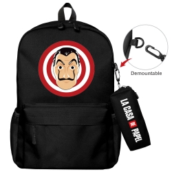 Money Heist Anime Backpack Sch...