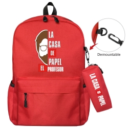 Money Heist Anime Backpack Sch...