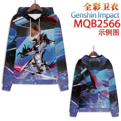 Genshin Impact Full color hood...