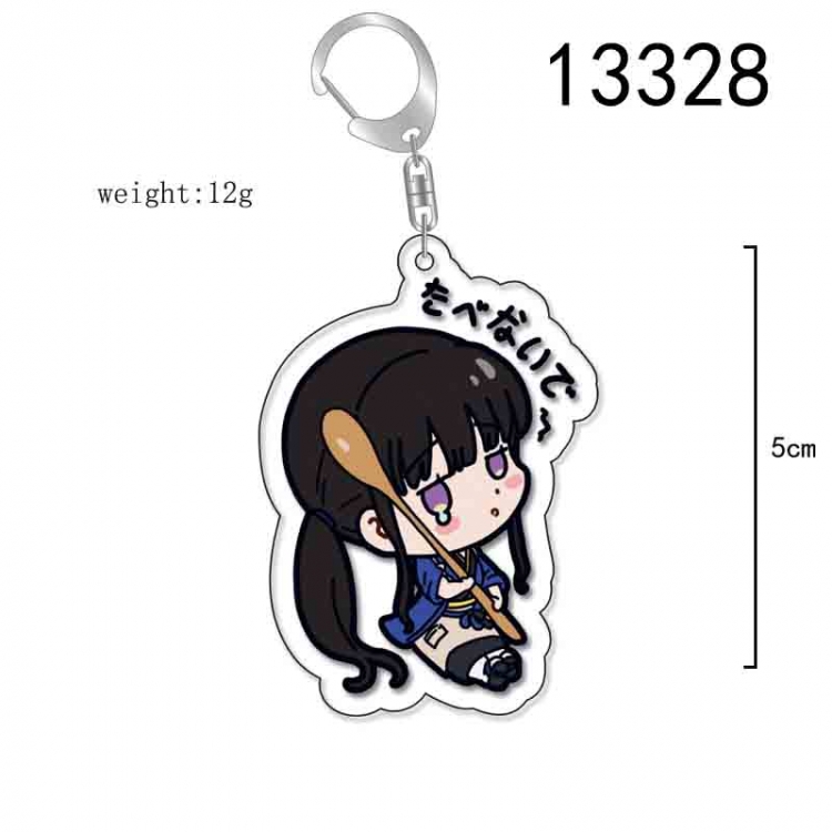 LycorisRecoil Anime Acrylic Keychain Charm price for 5 pcs 13328