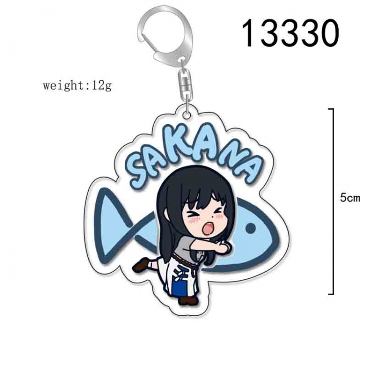 LycorisRecoil Anime Acrylic Keychain Charm price for 5 pcs 13330