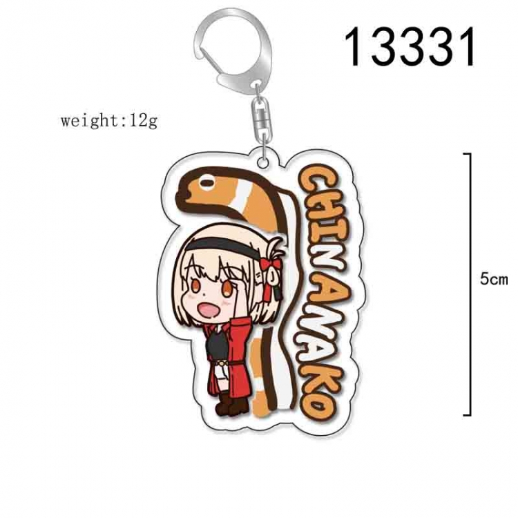 LycorisRecoil Anime Acrylic Keychain Charm price for 5 pcs 13331