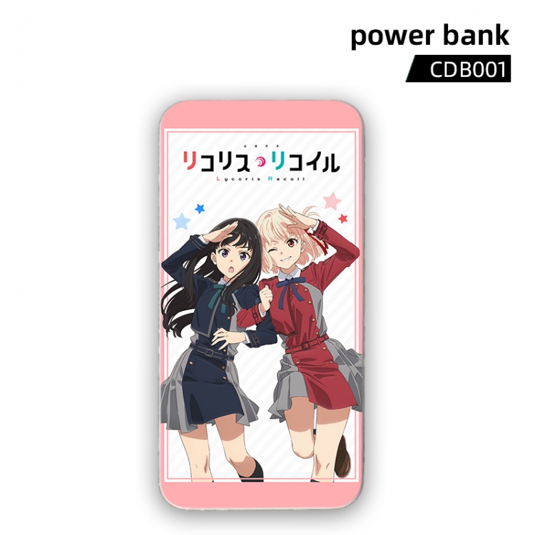 lycoris recoil  Animation peripheral power  bank CDB001