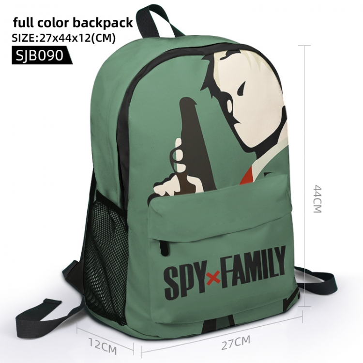 SPY×FAMILY  Full color backpack 27x44x12cm supports the customization of single pattern SJB090 