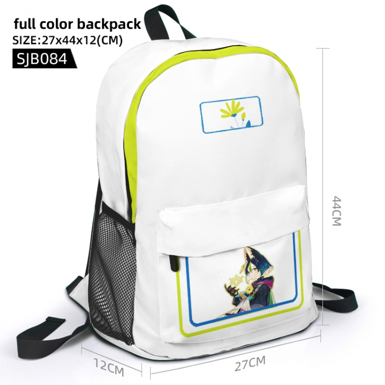 Genshin Impact  Full color backpack 27x44x12cm supports the customization of single pattern SJB084 