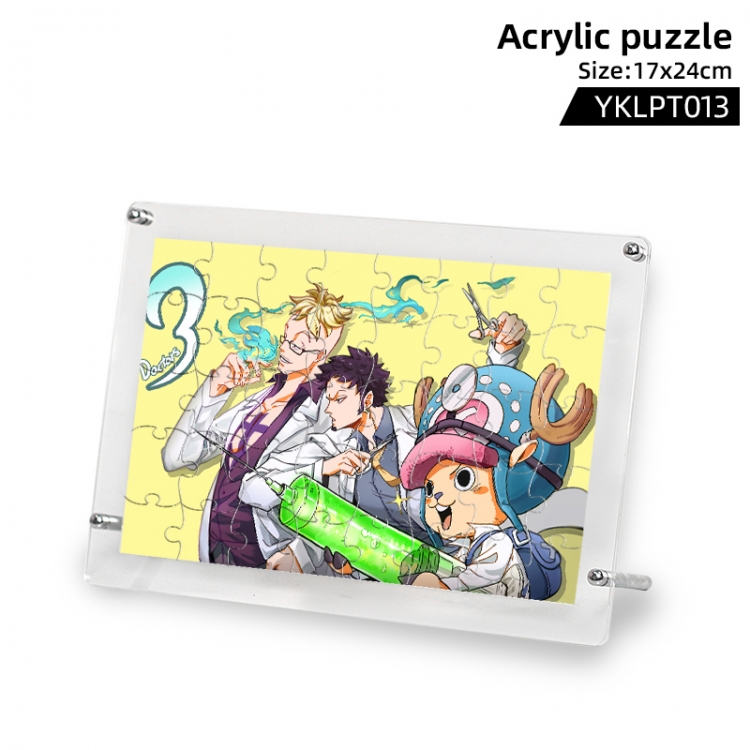One Piece Anime acrylic puzzle (horizontal) 17x24cm YKLPT013