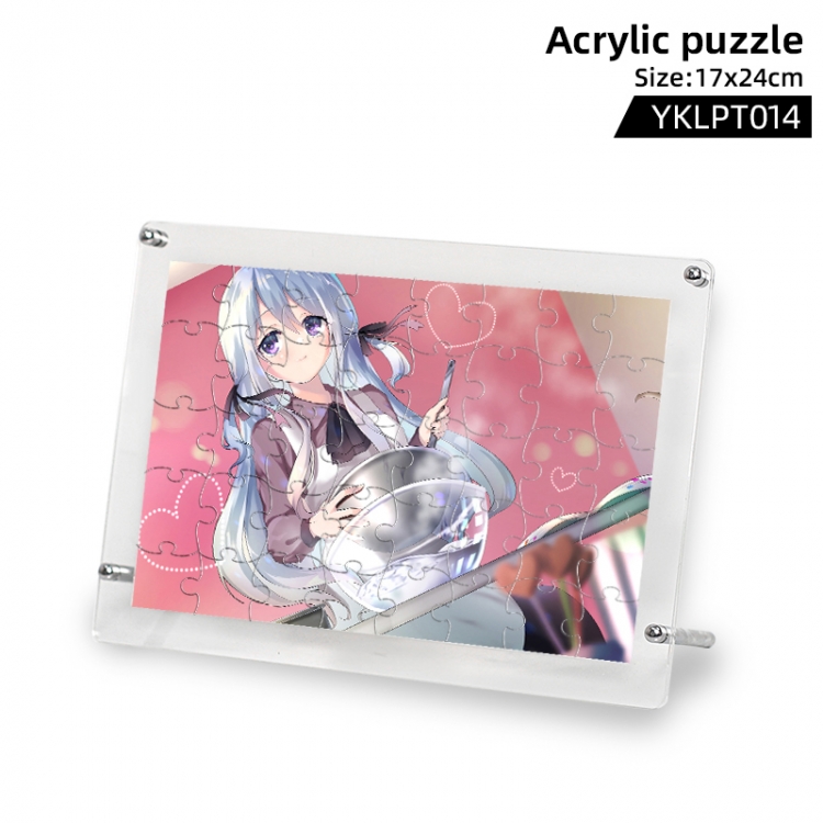 Classroom of the Eli Anime acrylic puzzle (horizontal) 17x24cm YKLPT014