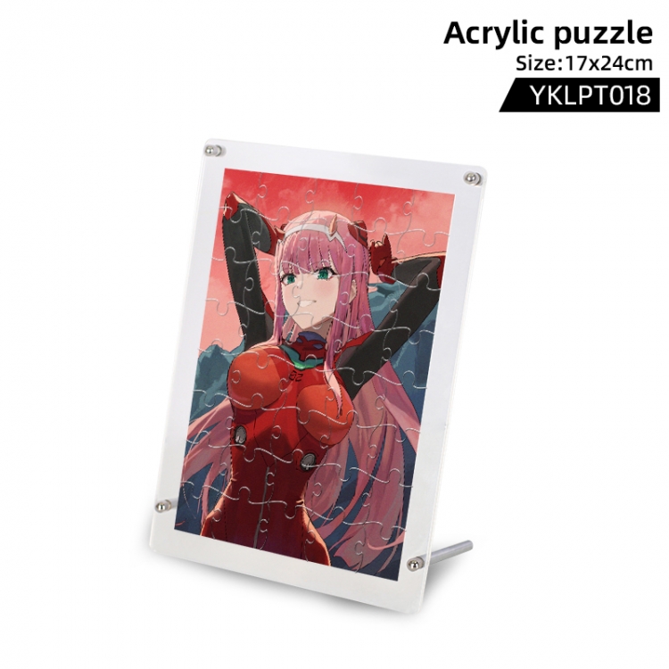 DARLING in the FRANX Anime acrylic puzzle (vertical) 17x24cm YKLPT018