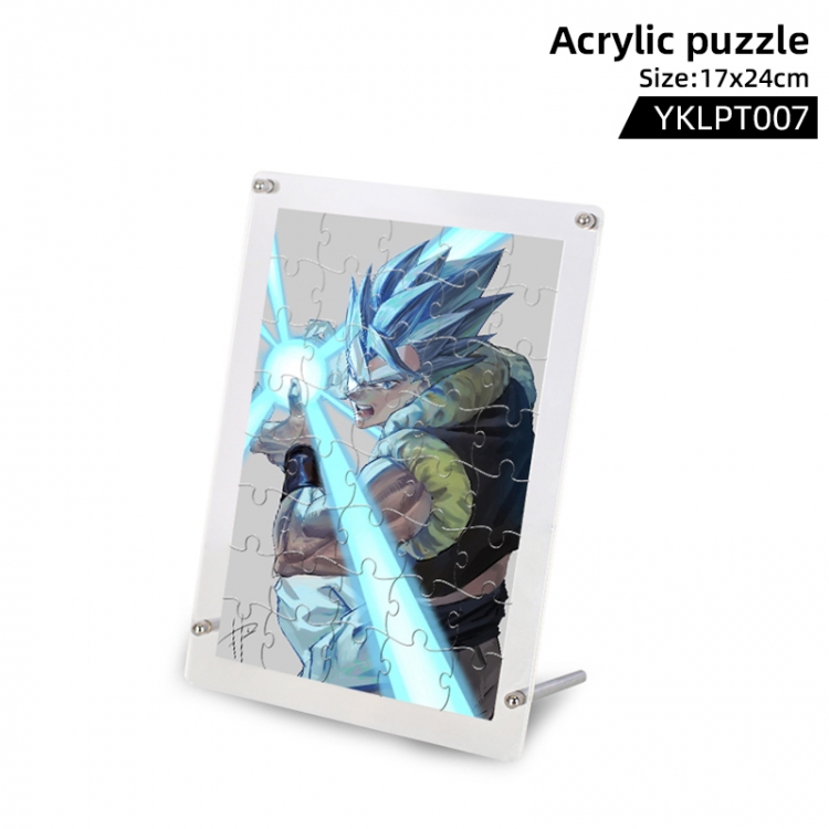 DRAGON BALL Anime acrylic puzzle (vertical) 17x24cm YKLPT007