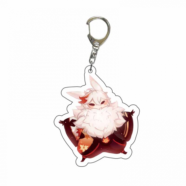 Genshin Impact Anime Acrylic Keychain Charm price for 5 pcs 5070