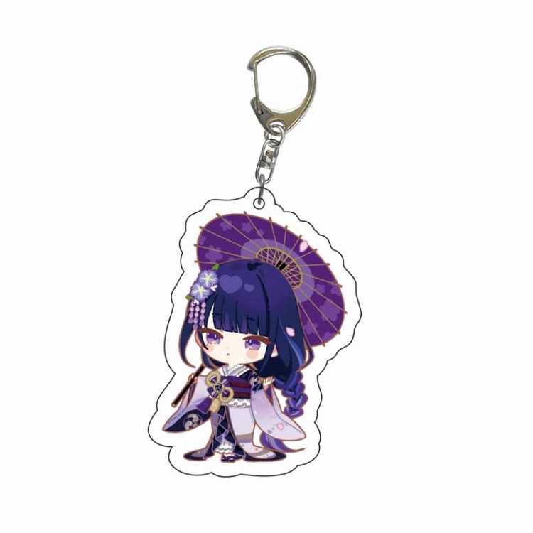 Genshin Impact Anime Acrylic Keychain Charm price for 5 pcs 5322