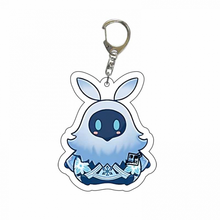 Genshin Impact Anime Acrylic Keychain Charm price for 5 pcs 5054