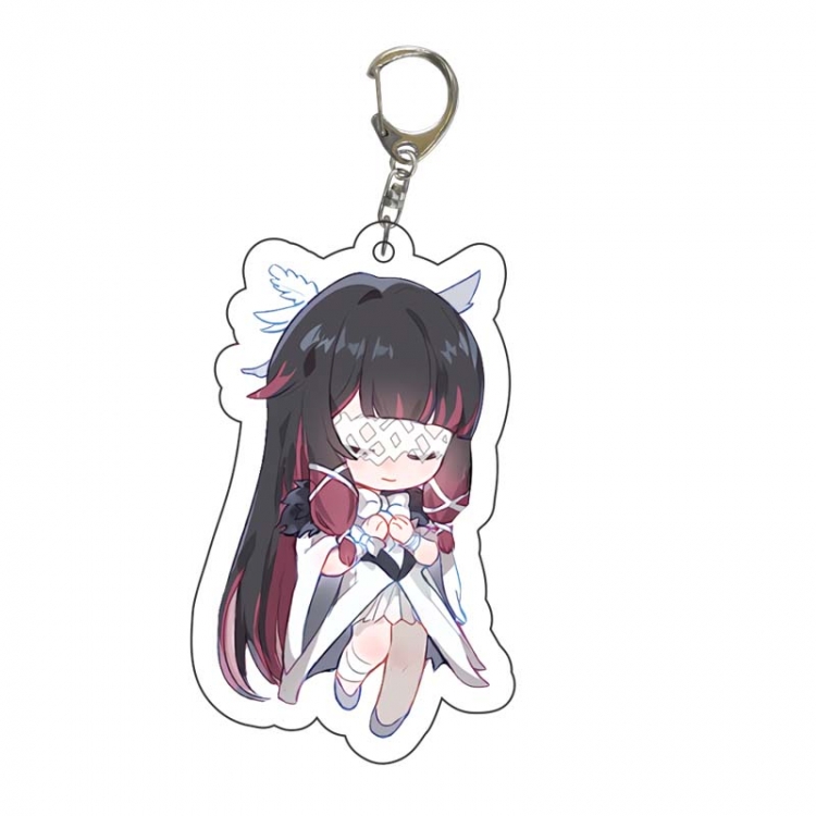 Genshin Impact Anime Acrylic Keychain Charm price for 5 pcs 9025