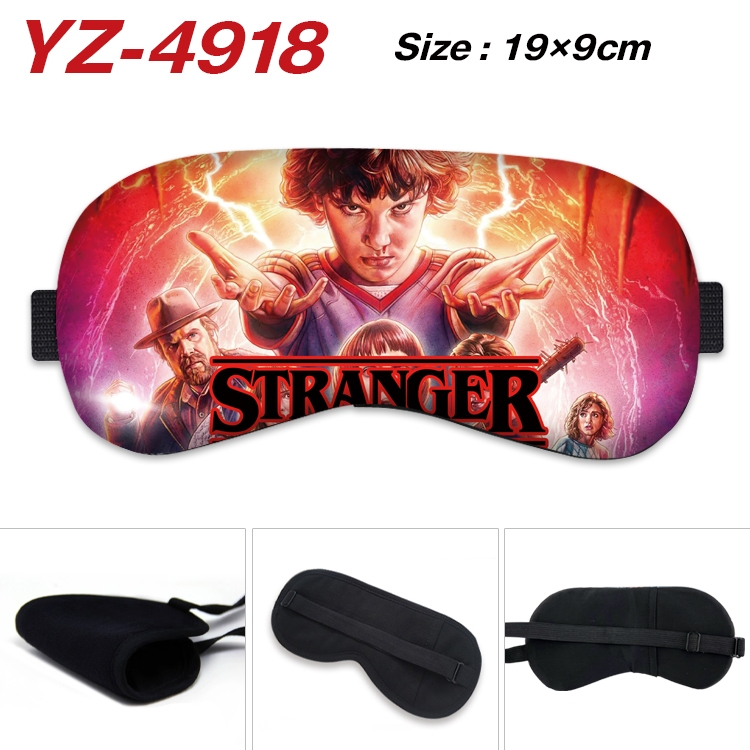 Stranger Things animation ice cotton eye mask without ice bag price for 5 pcs YZ-4918