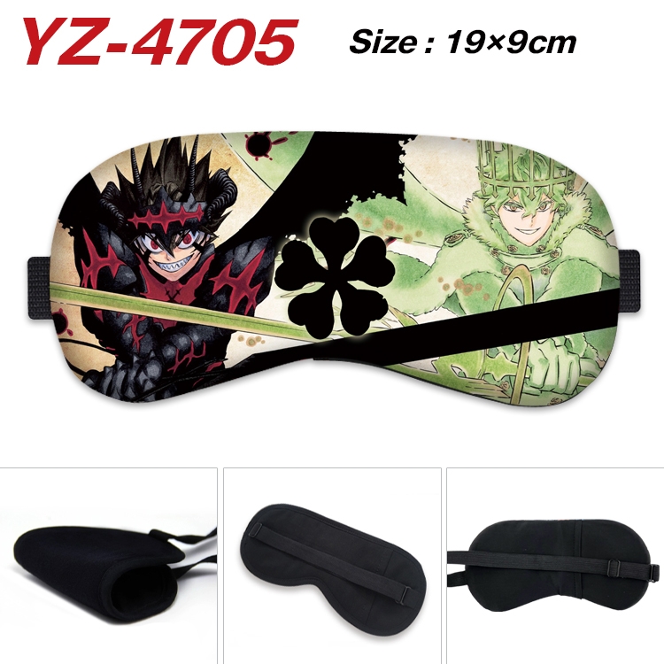 black clover animation ice cotton eye mask without ice bag price for 5 pcs  YZ-4705