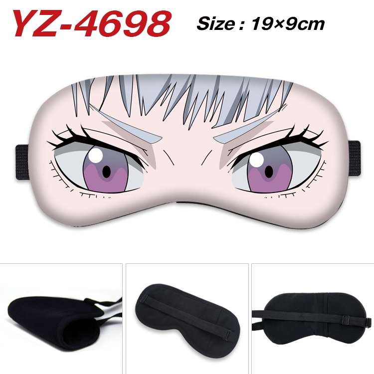 black clover animation ice cotton eye mask without ice bag price for 5 pcs YZ-4698