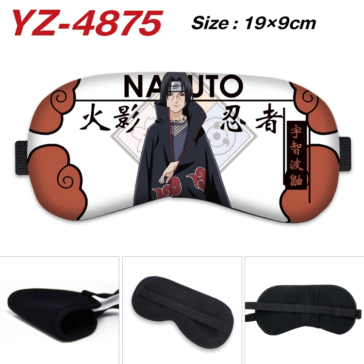 Naruto animation ice cotton eye mask without ice bag price for 5 pcs  YZ-4875