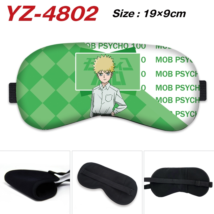 Mob Psycho 100 animation ice cotton eye mask without ice bag price for 5 pcs YZ-4802
