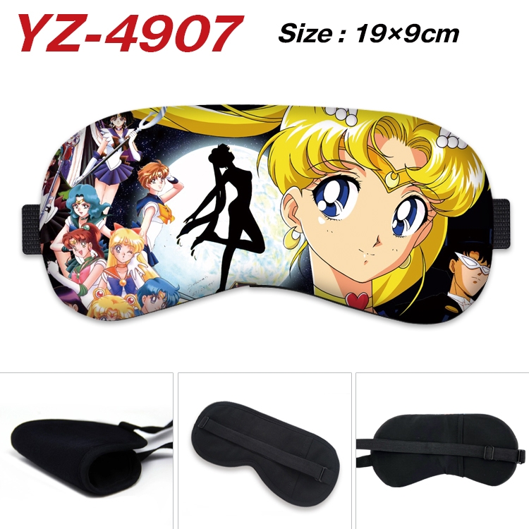 sailormoon animation ice cotton eye mask without ice bag price for 5 pcs  YZ-4907