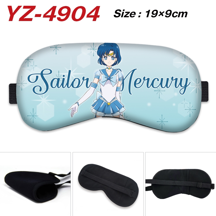 sailormoon animation ice cotton eye mask without ice bag price for 5 pcs  YZ-4904