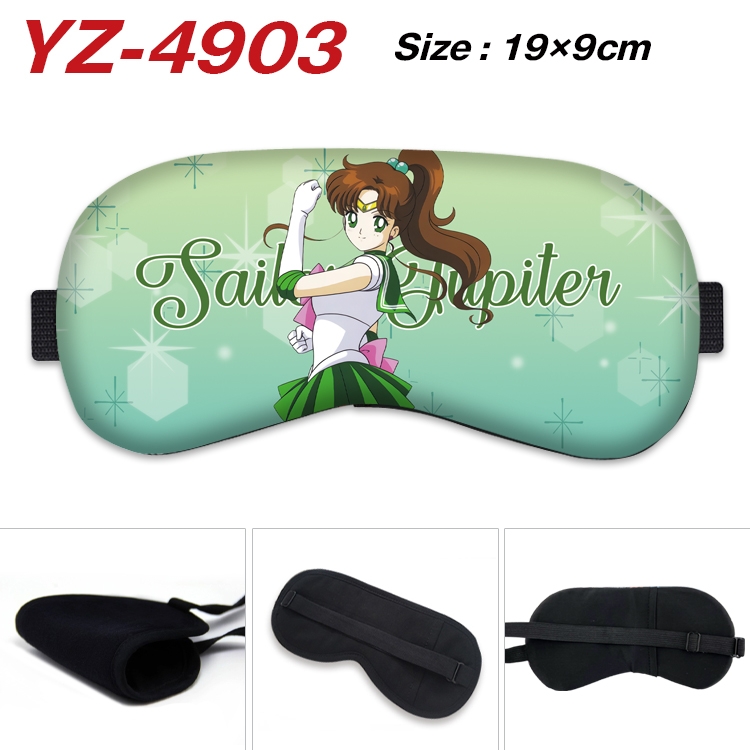 sailormoon animation ice cotton eye mask without ice bag price for 5 pcs YZ-4903