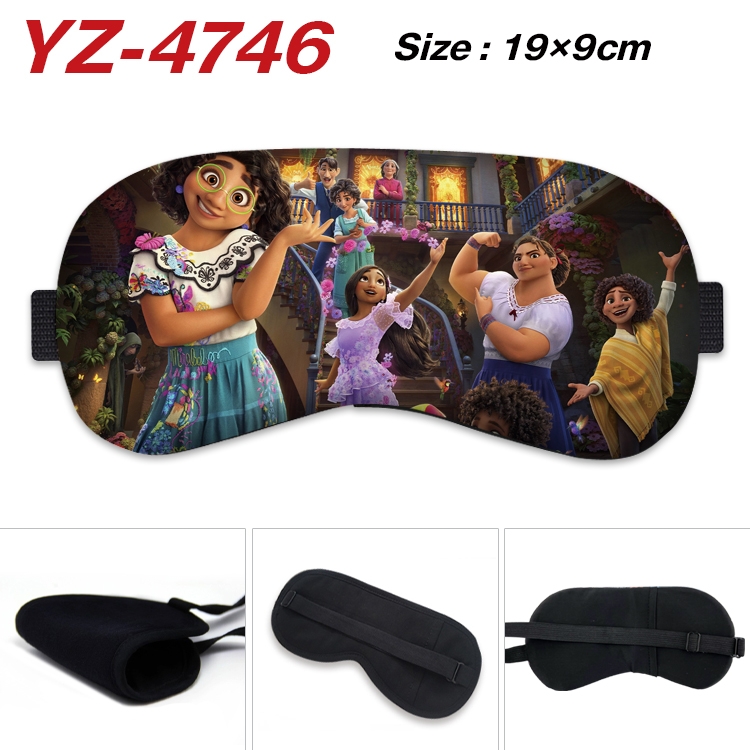 full house of magic animation ice cotton eye mask without ice bag price for 5 pcs YZ-4746