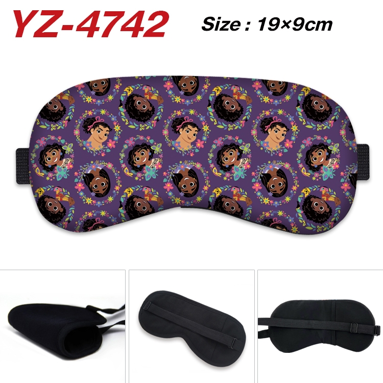 full house of magic animation ice cotton eye mask without ice bag price for 5 pcs  YZ-4742