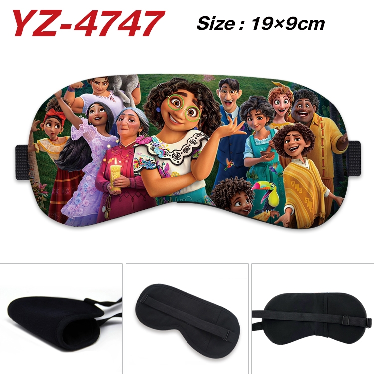 full house of magic animation ice cotton eye mask without ice bag price for 5 pcs YZ-4747