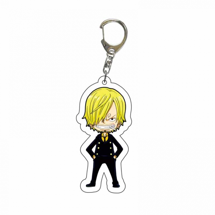 One Piece Anime Acrylic Keychain Charm price for 5 pcs  3817