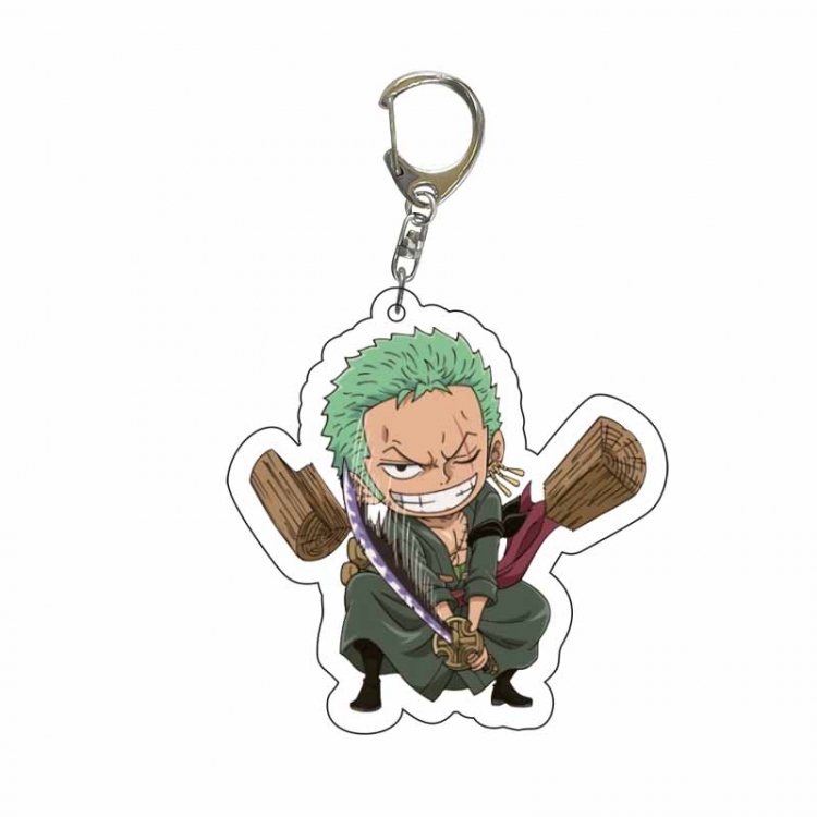 One Piece Anime Acrylic Keychain Charm price for 5 pcs