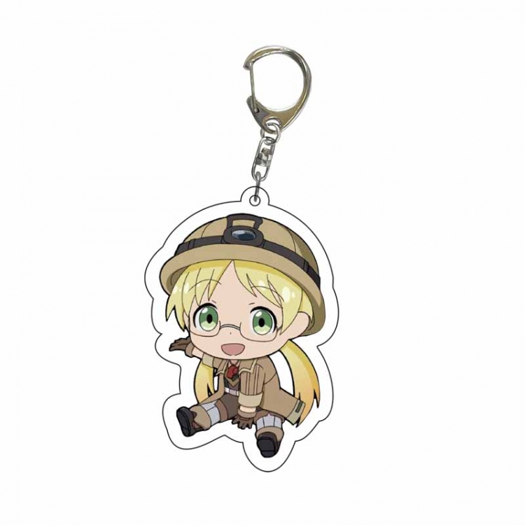 Made in Abyss Anime Acrylic Keychain Charm price for 5 pcs 3299