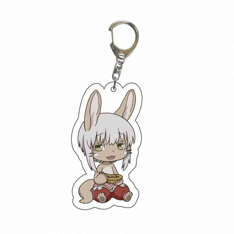 Made in Abyss Anime Acrylic Keychain Charm price for 5 pcs  3684