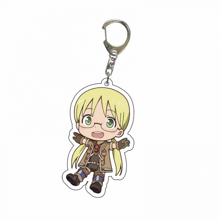 Made in Abyss Anime Acrylic Keychain Charm price for 5 pcs 3296