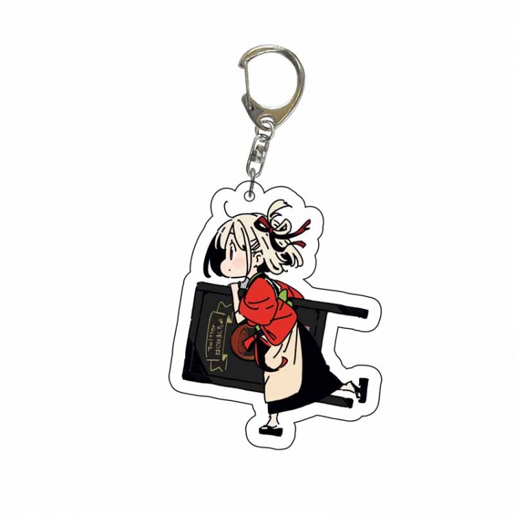 LycorisRecoil  Anime Acrylic Keychain Charm price for 5 pcs 3876