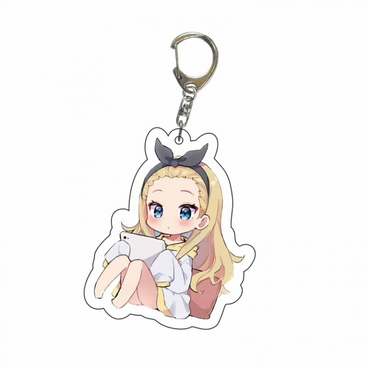 LycorisRecoil  Anime Acrylic Keychain Charm price for 5 pcs 5496