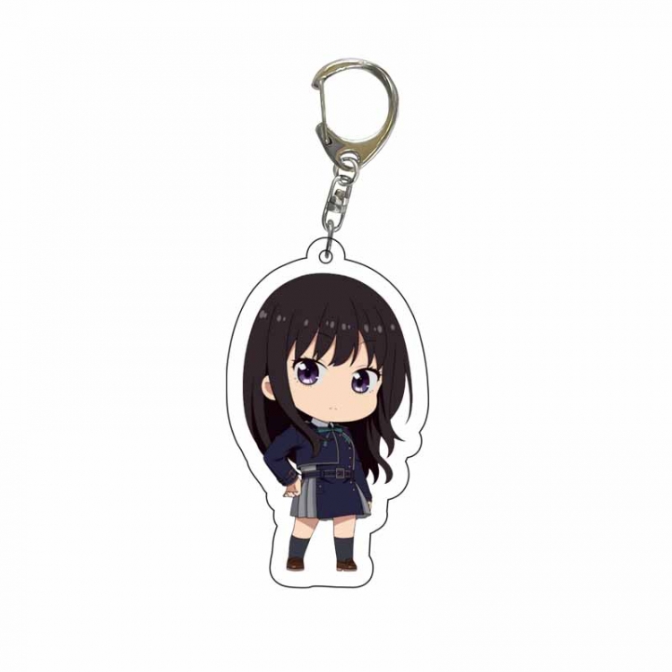 LycorisRecoil  Anime Acrylic Keychain Charm price for 5 pcs  3867