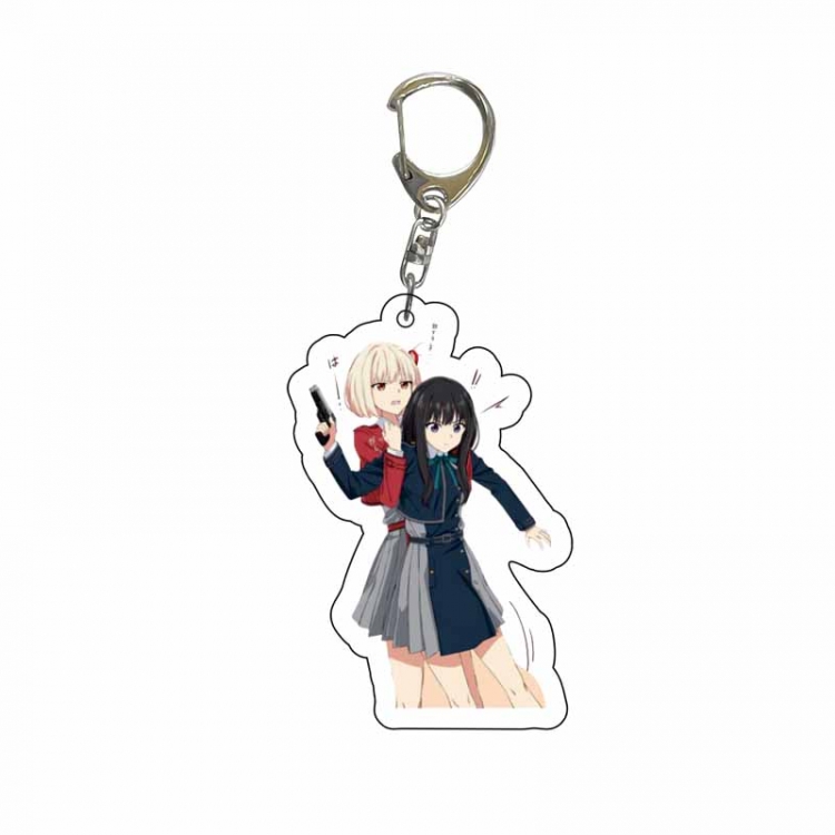LycorisRecoil  Anime Acrylic Keychain Charm price for 5 pcs 3872