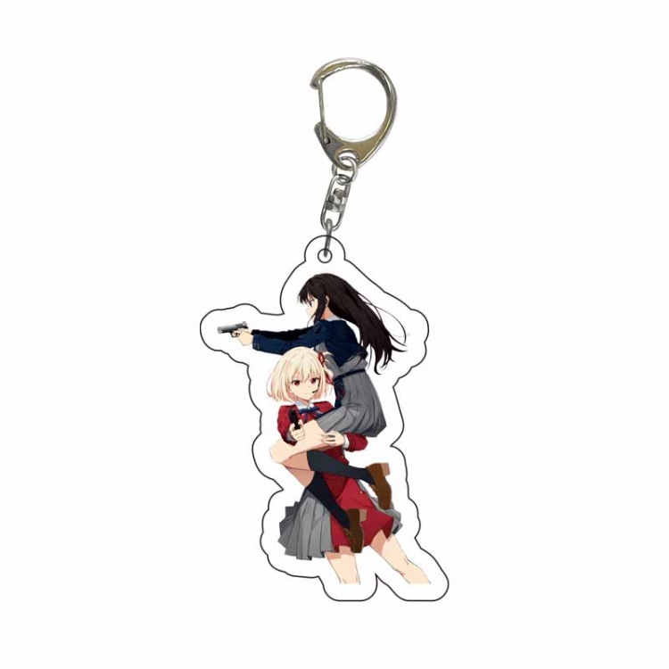 LycorisRecoil  Anime Acrylic Keychain Charm price for 5 pcs  5498