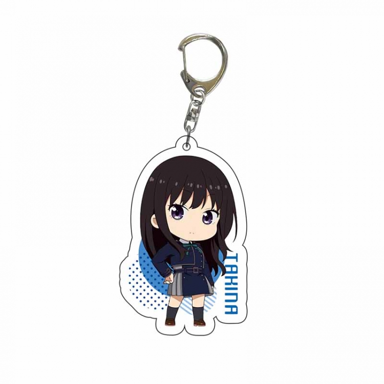 LycorisRecoil  Anime Acrylic Keychain Charm price for 5 pcs 5300