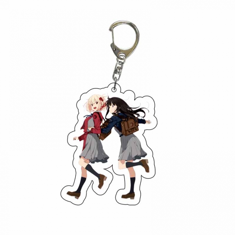 LycorisRecoil  Anime Acrylic Keychain Charm price for 5 pcs  3874